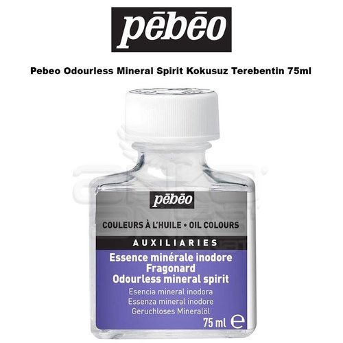 Pebeo Odourless Mineral Spirit Kokusuz Terebentin 75ml