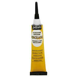 Pebeo - Pebeo Porcelaine 150 Fırınlanabilir Porselen Kontür 20ml 01 Marseille Yellow