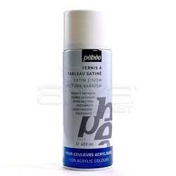 Pebeo - Pebeo Satin Finish Picture Varnish Akrilik Sprey Vernik 400ml