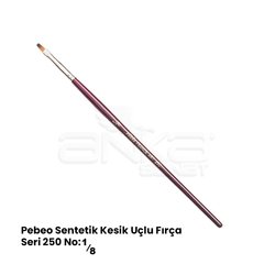 Pebeo 250 Seri Sentetik Düz Kesik Uçlu Fırça - Thumbnail