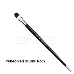 Pebeo - Pebeo 200KF Seri Sentetik Kedi Dili Fırça (1)