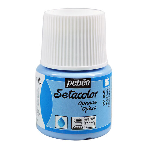 Pebeo Setacolor Opak Kumaş Boyası 86 Sky Blue - 86 Sky Blue