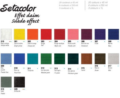Pebeo Setacolor Suede Effect Kumaş Boyası 45ml
