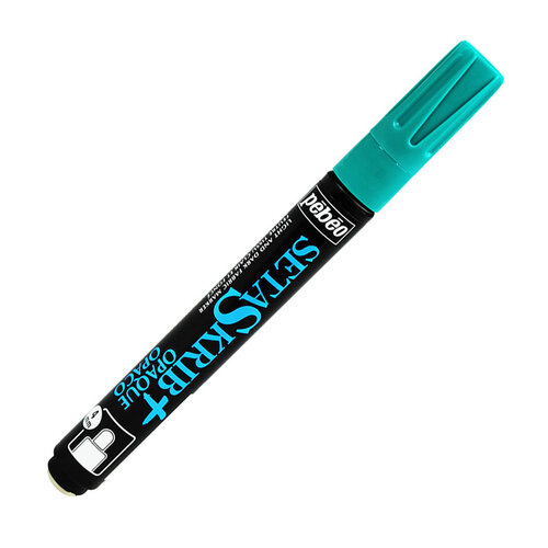 Pebeo Setaskrib Plus Kumaş Kalemi Opak 4mm 09 Dark Green - 09 Dark Green