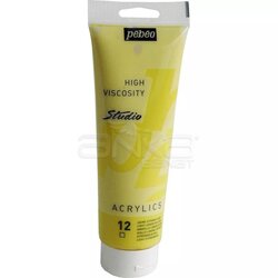 Pebeo - Pebeo Studio Akrilik Boya 12 Light Lemon Yellow 100ml