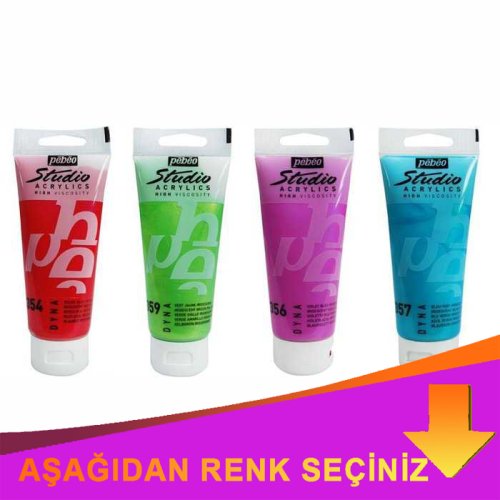 Pebeo Studio Akrilik Boya Dyna Iridescent 100ml İndirimli Renkler