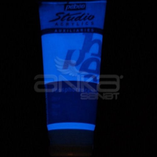 Pebeo Studio Floresan Karanlıkta Parlayan Boya 100ml Blue - Blue