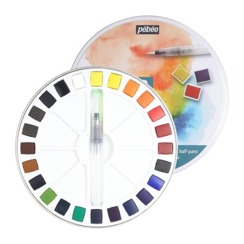 Pebeo Sulu Boya Seti 24lü 1/2 tablet