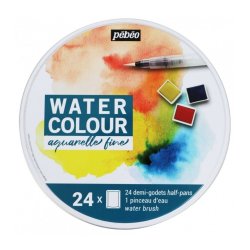 Pebeo - Pebeo Sulu Boya Seti 24lü 1/2 tablet
