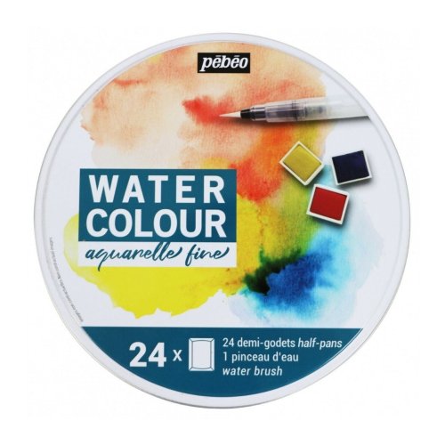 Pebeo Sulu Boya Seti 24lü 1/2 tablet