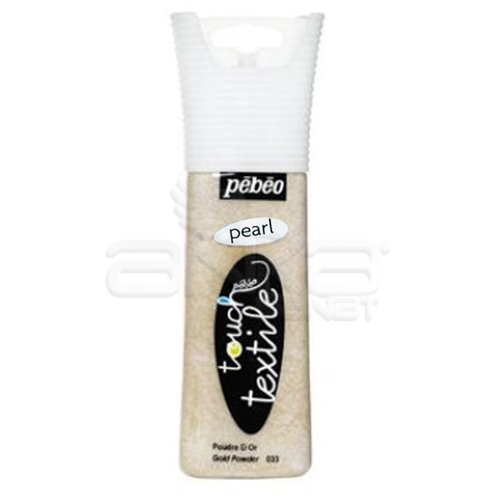 Pebeo Touch Textile 3D Çok Amaçlı Rölyef Boya 30ml 003 Pearl Linen