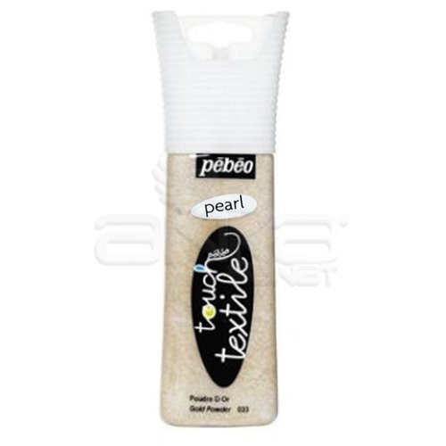 Pebeo Touch Deco 3D Çok Amaçlı Rölyef Boya 30ml 003 Pearl Linen -