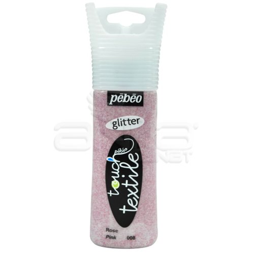 Pebeo Touch Deco 3D Çok Amaçlı Rölyef Boya 30ml 008 Glitter Pink -