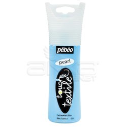 Pebeo - Pebeo Touch Textile 3D Çok Amaçlı Rölyef Boya 30ml 024 Pearl Earthenware Blue