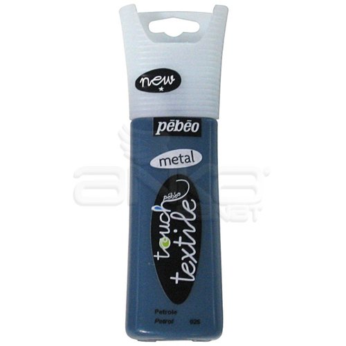 Pebeo Touch Deco 3D Çok Amaçlı Rölyef Boya 30ml 026 Metal Petrol -