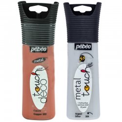 Pebeo - Pebeo Touch Textile 3D Çok Amaçlı Rölyef Boya 30ml 2li Set1