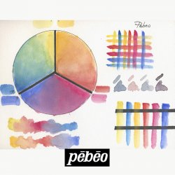 Pebeo - Pebeo Watercolour Aquarelle Fine 1/2 Tablet Sulu Boya 12 Renk Mediterranean Akdeniz Renkleri (1)