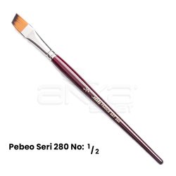 Pebeo 280 Seri Yan Kesik Uçlu Fırça - Thumbnail