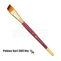 Pebeo 280 Seri Yan Kesik Uçlu Fırça - Thumbnail