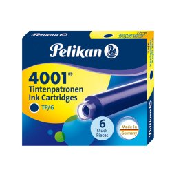 Pelikan - Pelikan 4001 Dolma Kalem Kartuşu Mavi
