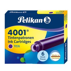 Pelikan - Pelikan 4001 Dolma Kalem Kartuşu Mor