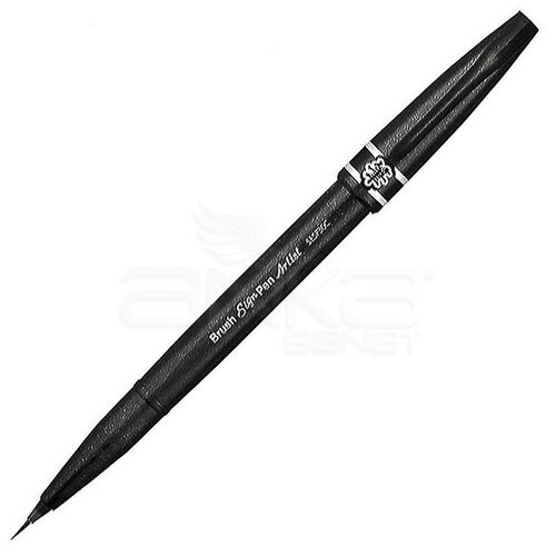 Pentel Brush Sign Pen Ultra Fine Black