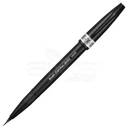 Pentel - Pentel Brush Sign Pen Ultra Fine Grey