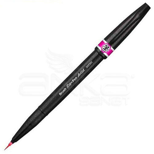 Pentel Brush Sign Pen Ultra Fine Pink