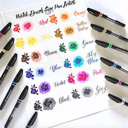 Pentel - Pentel Brush Sign Pen Ultra Fine Sesf-30c-PX (1)