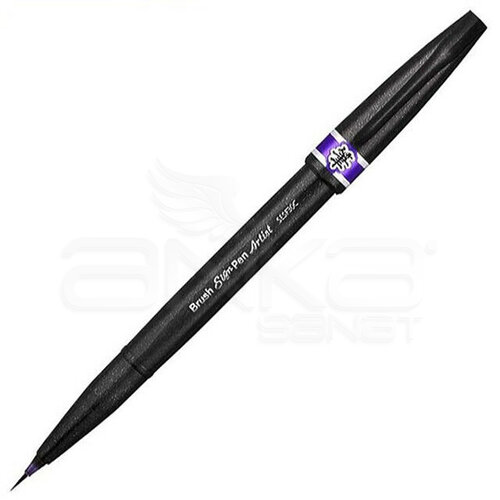 Pentel Brush Sign Pen Ultra Fine Violet - Violet