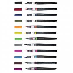 Pentel - Pentel Arts Colour Brush Fırça Uçlu Kalem