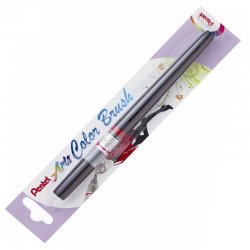 Pentel - Pentel Arts Colour Brush Fırça Uçlu Kalem Black (1)