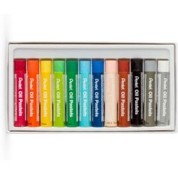 Pentel Oil Yağlı Pastel Boya XXL 12li GHT-12PL - Thumbnail