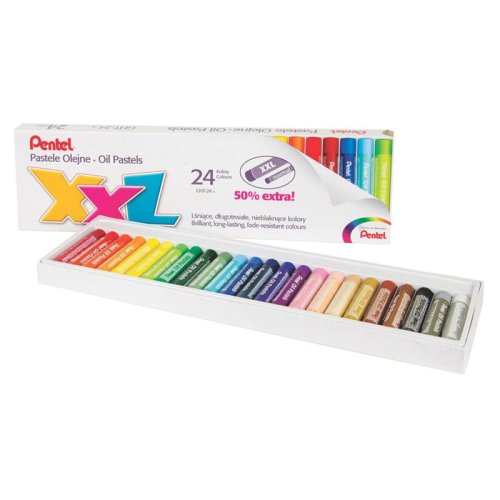 Pentel Oil Yağlı Pastel Boya XXL 24lü GHT-24PL