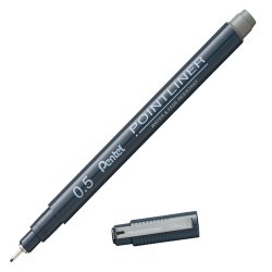 Pentel - Pentel Pointliner Teknik Çizim Kalemi 0,5mm (1)