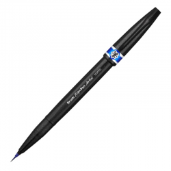 Pentel - Pentel Brush Sign Pen Ultra Fine Blue