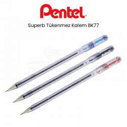 Pentel - Pentel Superb Tükenmez Kalem BK77