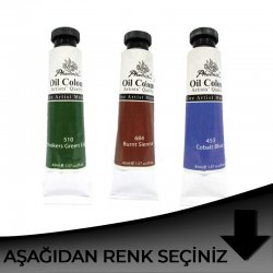 Phoenix - Phoenix Yağlı Boya 45ml Siyah Tonlar