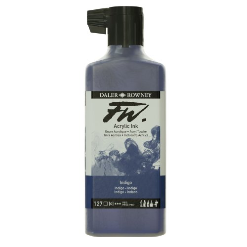 Daler Rowney FW Acrylic Artist Ink 180ml 127 İndigo