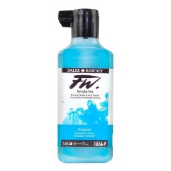 Daler Rowney - Daler Rowney FW Acrylic Artist Ink 180ml 145 Turquoıse