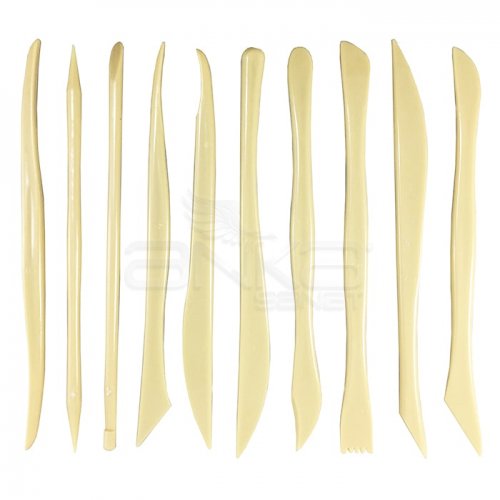 Plastik Ebeşuar ve Modelaj Seti 15cm 10lu