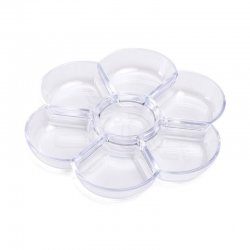 Anka Art - Plastik Palet 17cm 7 Oluklu (307-3)