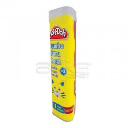 Play-Doh 12 Renk Jumbo Üçgen Tüp Kuru Boya KU006 - Thumbnail