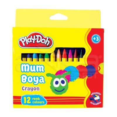 Play-Doh 12 Renk Mum Boya 8mm CR004