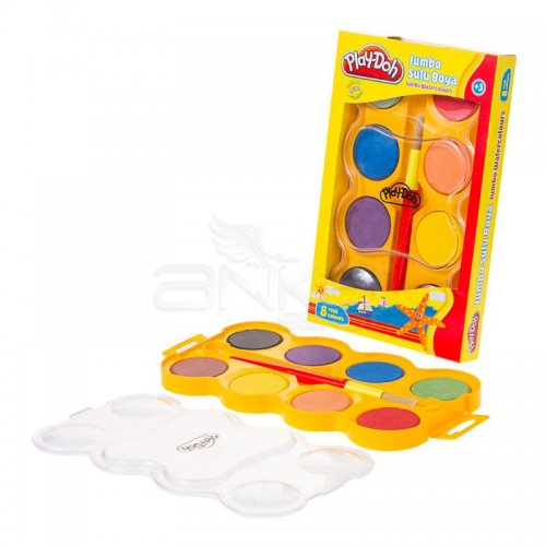 Play-Doh 8 Renk Jumbo Sulu Boya SU005