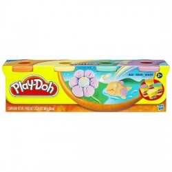 Play-Doh - Play-Doh Oyun Hamuru 4 Renk Pastel Renkler