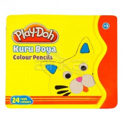 Play-Doh - Play-Doh Teneke Kutu Kuru Boya 24 Renk KU014
