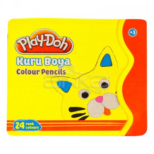 Play-Doh Teneke Kutu Kuru Boya 24 Renk KU014
