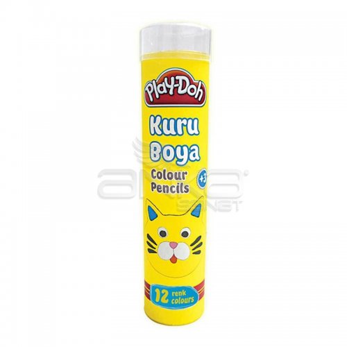 Play-Doh Tüp Kuru Boya 12 Renk KU005