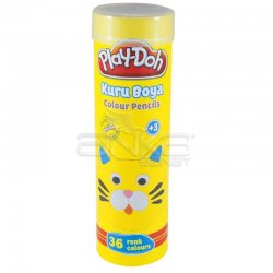 Play-Doh - Play-Doh Tüp Kuru Boya 36 Renk KU019